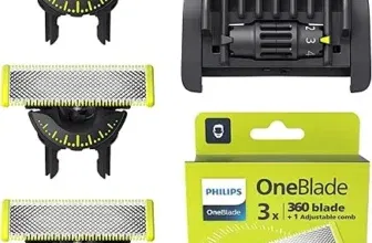 Philips OneBlade 3x 360-Ersatzklingen QP437 50