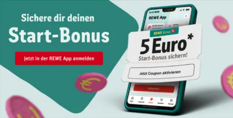 REWE Bonus – Sammle Euros statt Punkte in der REWE App