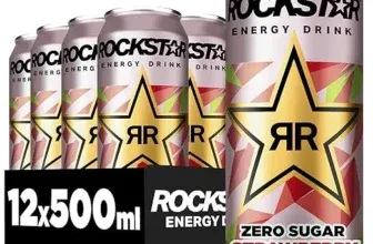 Rockstar Energy Drink Strawberry Lime Zero Sugar