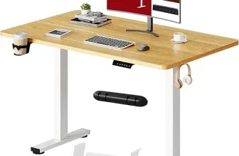 Flexispot Sanodesk QS1 – höhenverstellbarer Schreibtisch (110×60 cm, Memory-Funktion, Kollisionsschutz) für 66,49 € (statt 99,99€)