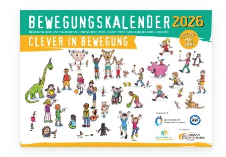 Gratis Bewegungskalender 2026 🗓️ Deutsche Sportjugend