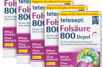 tetesept-Folsäure-800-Depot-–-5-x-60-Minitabletten-–-Nahrungsergänzungsmittel-mit-Depot-Technologie