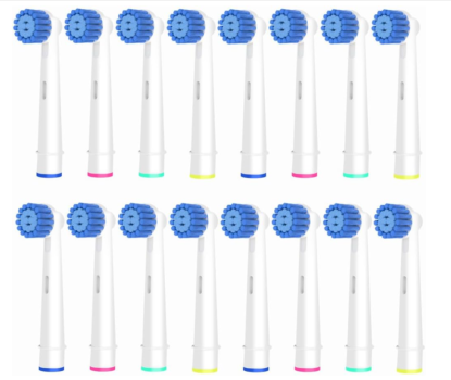 16-Stück-Sensitive-Aufsteckbürsten-Kompatibel-mit-Oral-B-Elektrische-Zahnbürsten-
