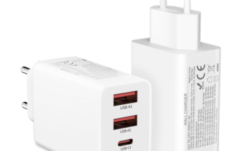 40W USB C Adapter, 2 Pack 4 Ports USB C ladegerät