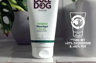 BULLDOG Original Waschgel 150 ml zur Gesichtsreinigung für Männer mit Aloe Vera