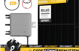 Belko Balkonkraftwerk-830Wp-2-x-415W-Trina-800W-WiFi
