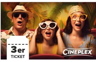 Cineplex Kino-Deal über Lidl Plus: 3 Tickets für 18,50€ 🍿