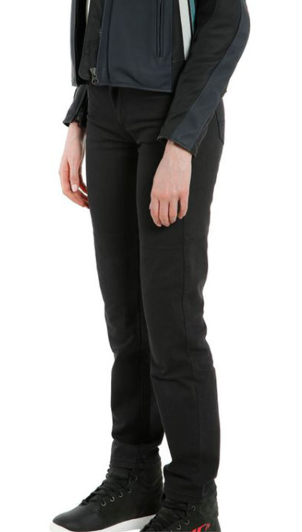 Dainese-Casual-Regular-Lady-Tex-Damen-Motorrad-Hose-Mit-Pro-Shape