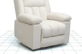 FLEXISPOT Relaxsessel mit USB in Weiß