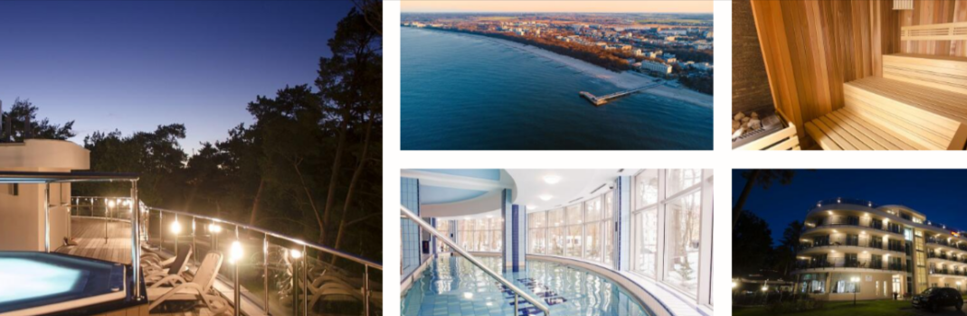 Zimmer mit Meerblick im 4-Sterne Hotel Grand Kapitan an der Polnischen Ostsee