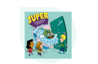 Gratis Kinderbuch Super-Handwerker gesucht vom BMAS