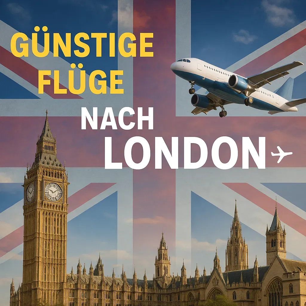 Günstige Flüge nach London 💂‍♂️🇬🇧 Hin & Rückflüge ab 30€ p.Person ab Lübeck, Köln und Frankfurt-Hahn