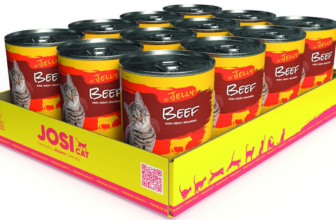 JosiCat-Beef-in-Jelly-12-x-400-g-Adult-Premium-Nassfutter-für-ausgewachsene-Katzen-Rind-in-Gelee-Vitamin-