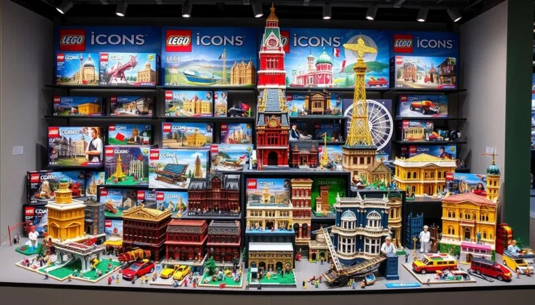 LEGO Icons: Einzigartige Designs für Sammler
