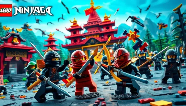 LEGO Ninjago: Ninja-Spielzeuge für spannende Kämpfe