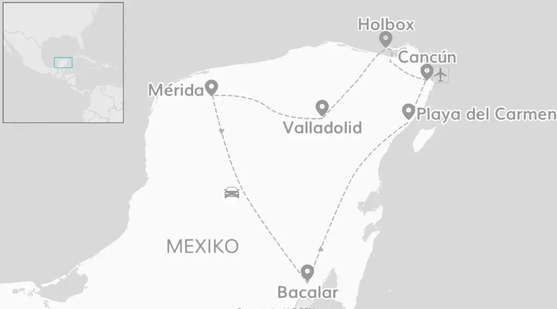 Mexiko Roadtrip 12 Tage Holbox Merida Bacalar 10 23 2025 08 17 PM Schnäppchen, Deals Und Rabattcodes Des Tages - Mexiko Roadtrip Bild