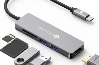 NOVOO USB C Hub HDMI 4K@60Hz USB C Adapter