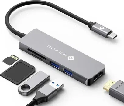 NOVOO USB C Hub HDMI 4K@60Hz USB C Adapter