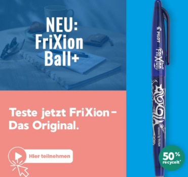 PILOT FriXio Geld zurück bei Unzufriedenheit