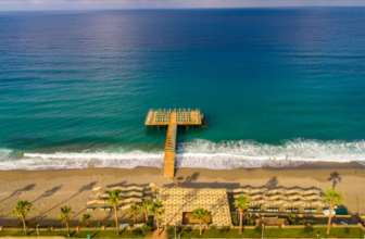 Senza Grand Santana Hotel in Alanya mit Infinity-Pool und Meerblick