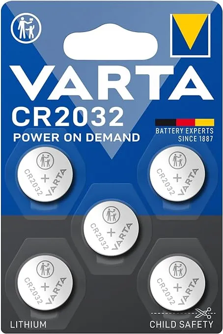 Varta Batterien Knopfzellen Cr2032 5 Stück