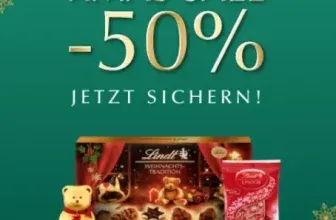 Schnäppchen, Deals und Rabattcodes des Tages - Weihnachtsschokolade von Lindt