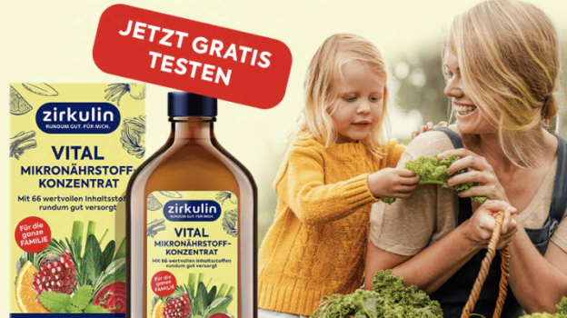 Zirkulin Vital Mikronährstoffkonzentrat 200ml – Jetzt gratis testen