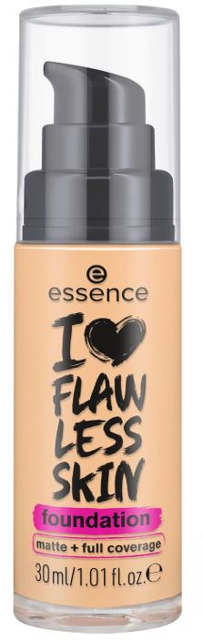 Essence-I-Love-Flawless-Skin-Foundation-Nr-50-Langanhaltend-Mattierend-Sofortiges-Ergebnis-