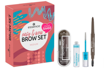 essence cosmetics easy & WOW brow set medium - perfekt für definierte Augenbrauen