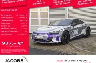 Audi RS e-tron GT mit 598 PS - Leasingrate 849,00 € / Monat für Privatkunden