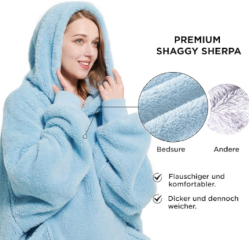 BEDSURE-Hoodie-Decke-mit-Ärmeln-Kuschelpullover