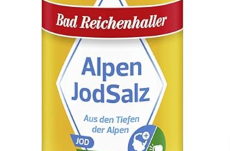 Bad Reichenhaller Marken JodSalz mit Fluorid - 500g Packung