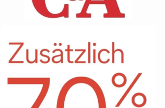 C und A - 70 % an der Kasse