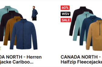 CANADA NORTH Halfzip & Fullzip Fleece Jacken Cariboo oder Mikrofleece Jacken für Herren & Damen