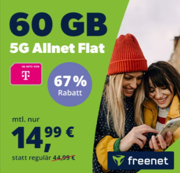 Freenet Telekom 5G Tarif