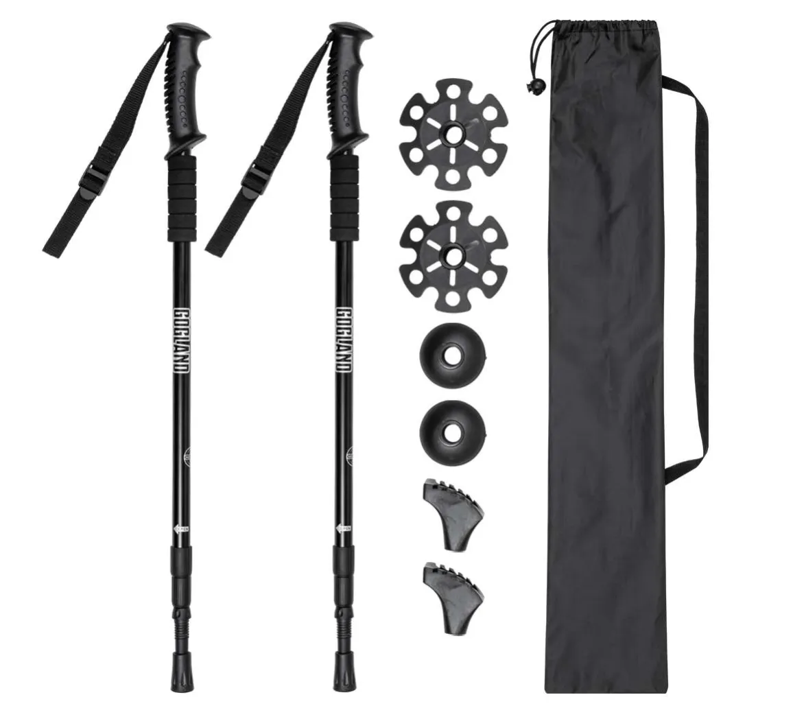 GOGLAND Trekking Walking Stöcke (4 Farben) für 11,61 € inkl. Versand