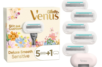 Gillette-Venus-Rifle-Paper-Co-Venus-Deluxe-Smooth-Sensitive-Rasierklingen