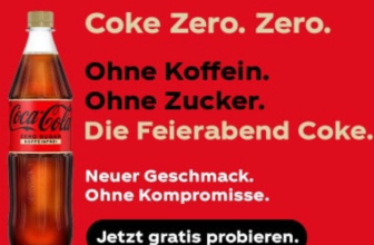 Gratis Coca Cola Zero