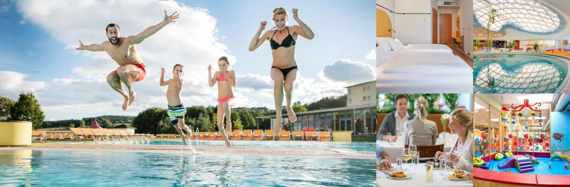 Steiermark: H2O-Therme inkl. 1 Nacht im H2O Resort mit Frühstück, Kindertherme & Betreuung – ab 166 € für 2 Personen