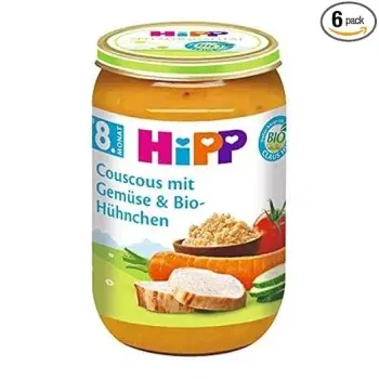 HiPP Couscous mit Gemüse und Bio-Hühnchen