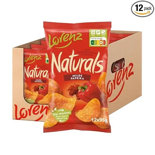 Lorenz Snack World Naturals Milde Paprika