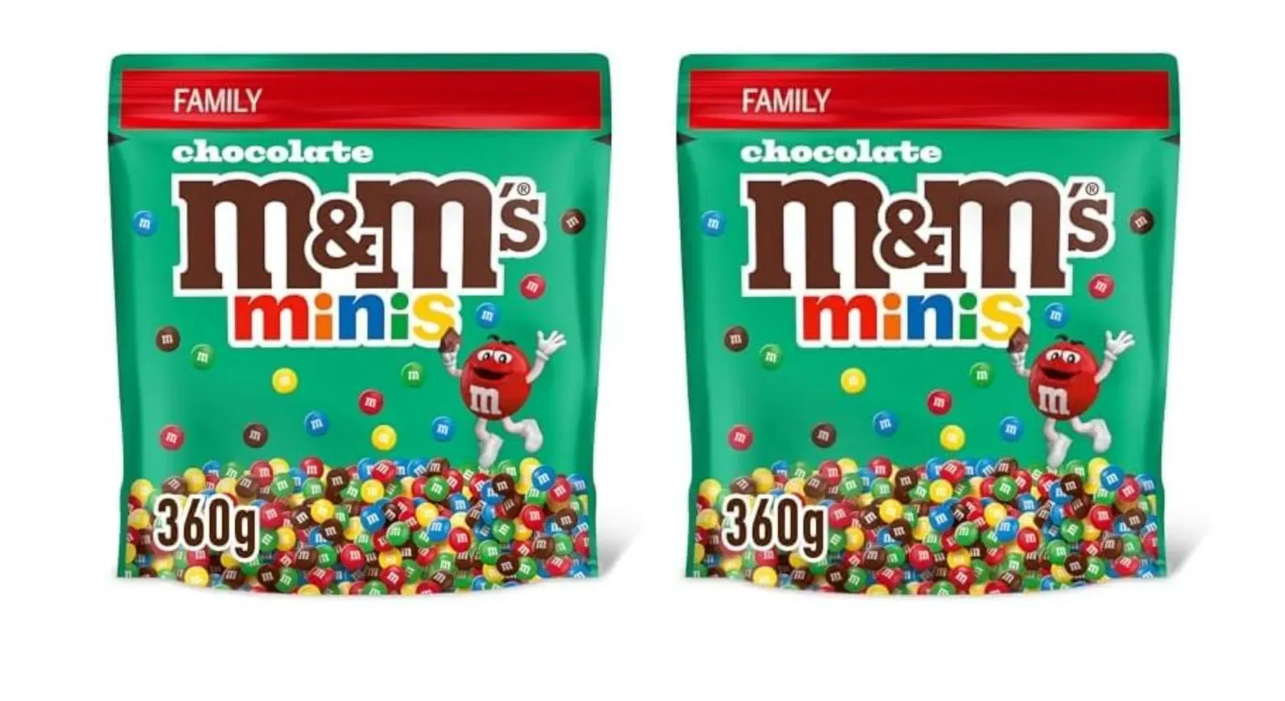 Mengenfehler 🚨 M&M’S Minis Milchschokolade (2x360g) für 6,56 € inkl. Prime-Versand