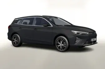 MG MG5 Luxury Kombi Elektro (156 PS, EZ 12/24, schwarz) für 24.988 € (statt 41.360 €)