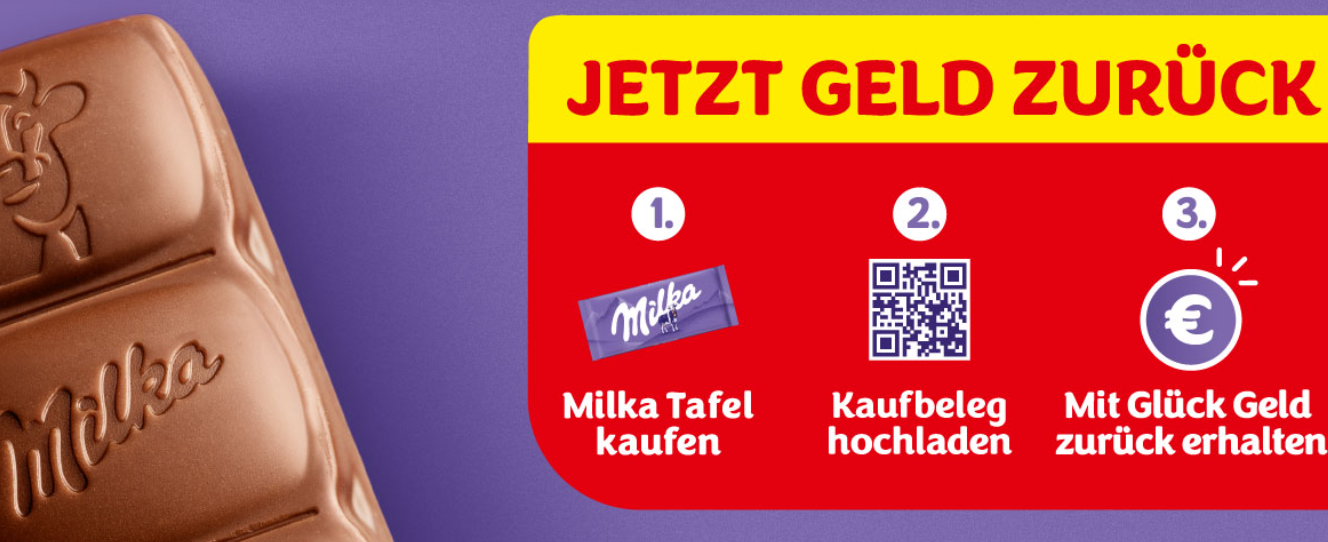 Milka-Cashback-Mitmachen