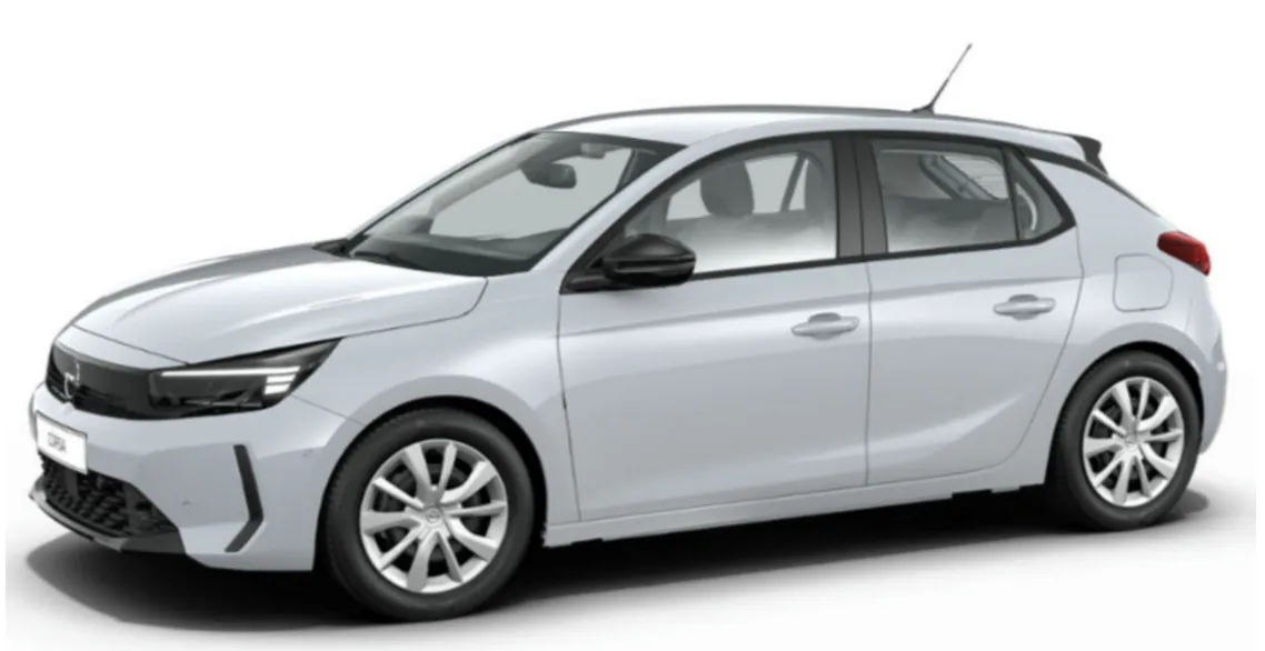 Opel Corsa 1.2 Turbo (Benzin, EZ 04/25 10 km, weiß, manuell) für 16.998 € (statt 24.050 €)