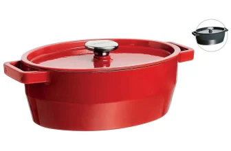 Pyrex Slow Cook ovaler Gusseisen Schmortopf