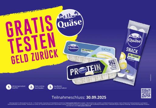 Quäse-Gratis-Testen-On-Pack-Promotion