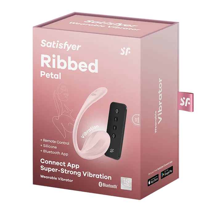 Satisfyer Ribbed Petal Connect App G-Punkt-Vibrator