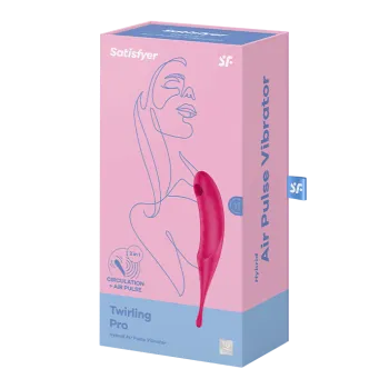 EIS DE: Satisfyer Twirling Pro Connect App Bluetooth Druckwellen- und Klitorisvibrator & 6 Gratisartikel für 0 € (MBW 29,95 €) 🍨