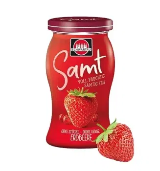 Schwartau Samt Erdbeere 270g